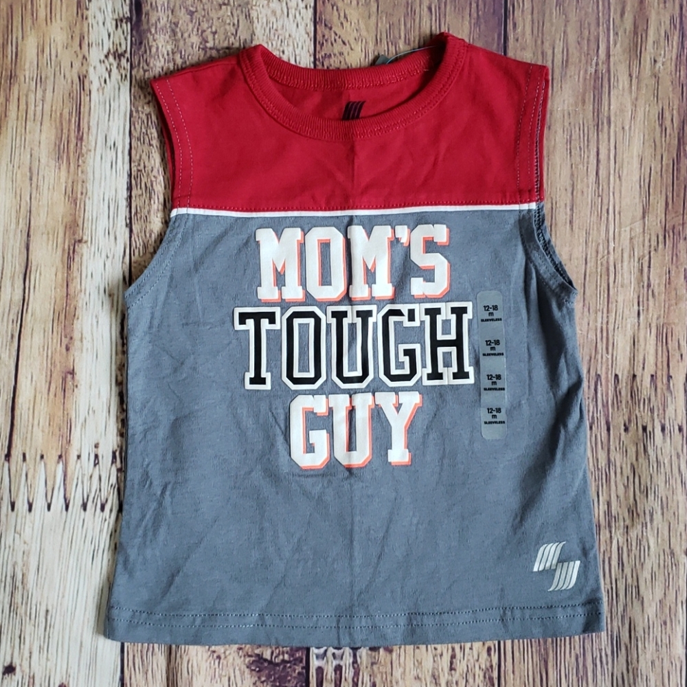Mom's  Tough Guy Musica  Tee